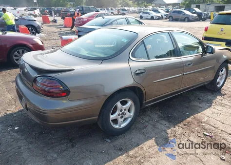 2000 Pontiac Grand Prix Se z USA, uszkodzony, nr VIN 1G2WJ52K8YF115719